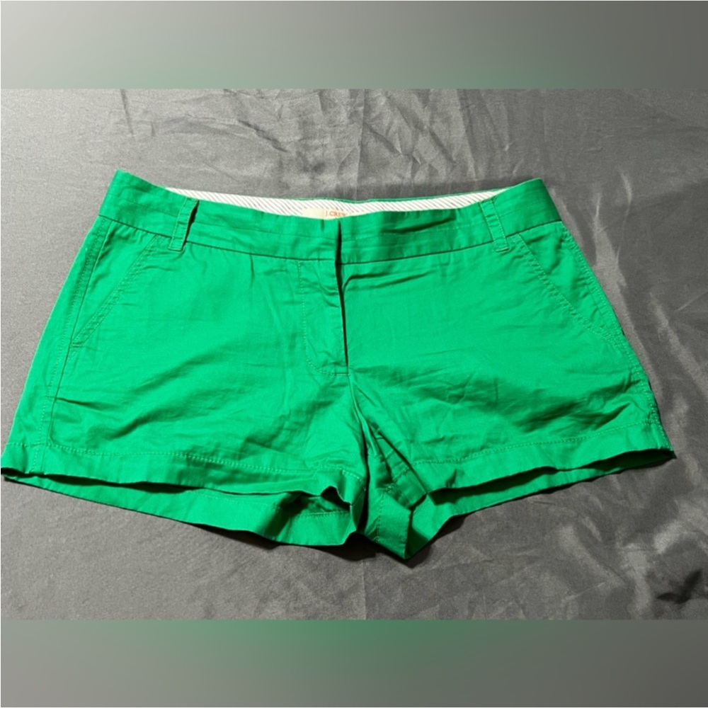 J. Crew Chino Green Shorts